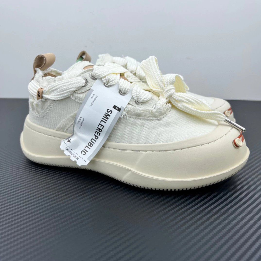 SMILEREPUBLIC Casual Sneaker White Shoes