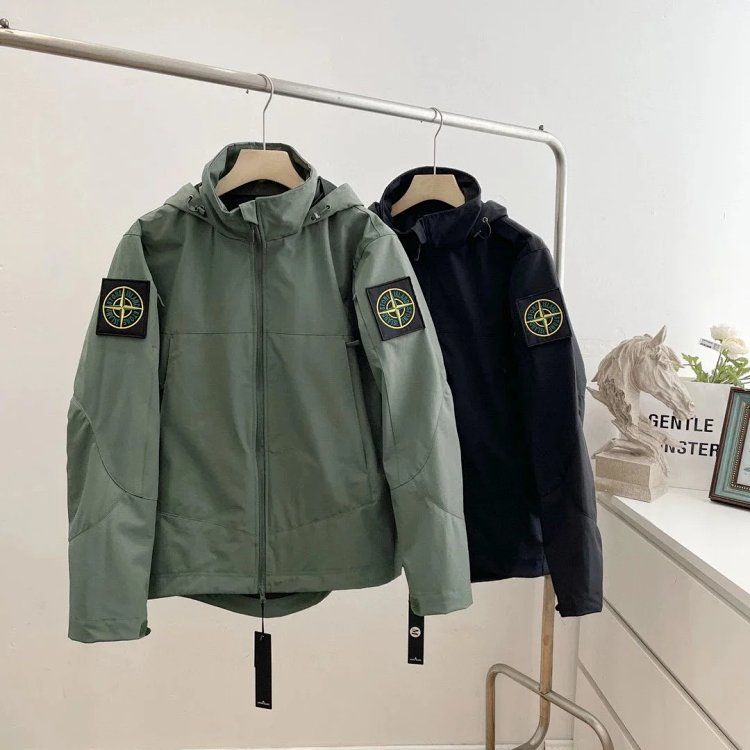 Stone Island Hooded Outdoor Functional Punch Jacket Jacket