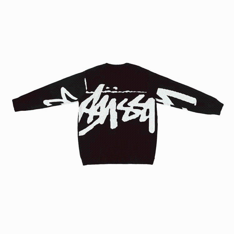 Stussy annual co-branded Nike limited black eight billiard seat sweater