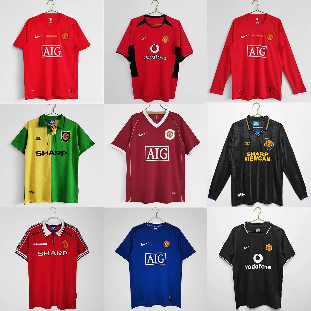 Vintage Manchester United Jersey